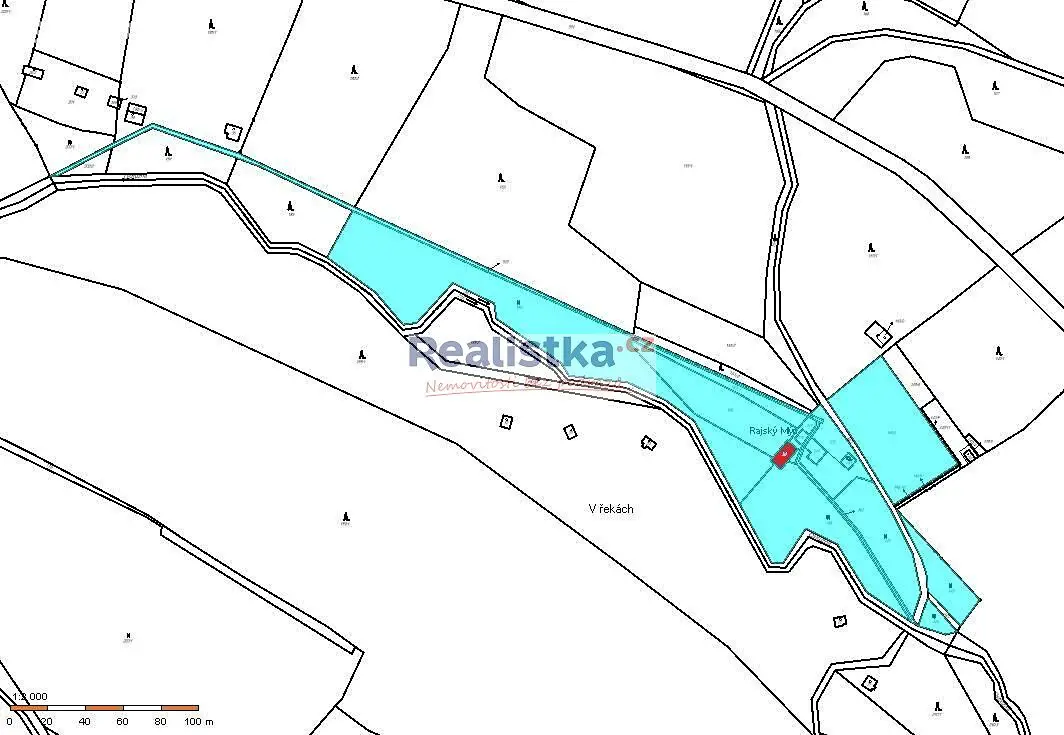 Prodej  komerčního pozemku 18 620 m², Běšiny - Rajské, okres Klatovy