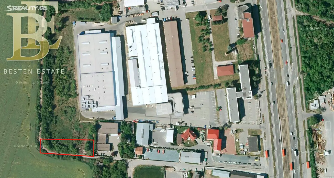 Prodej  komerčního pozemku 7 887 m², Brno - Přízřenice, okres Brno-město