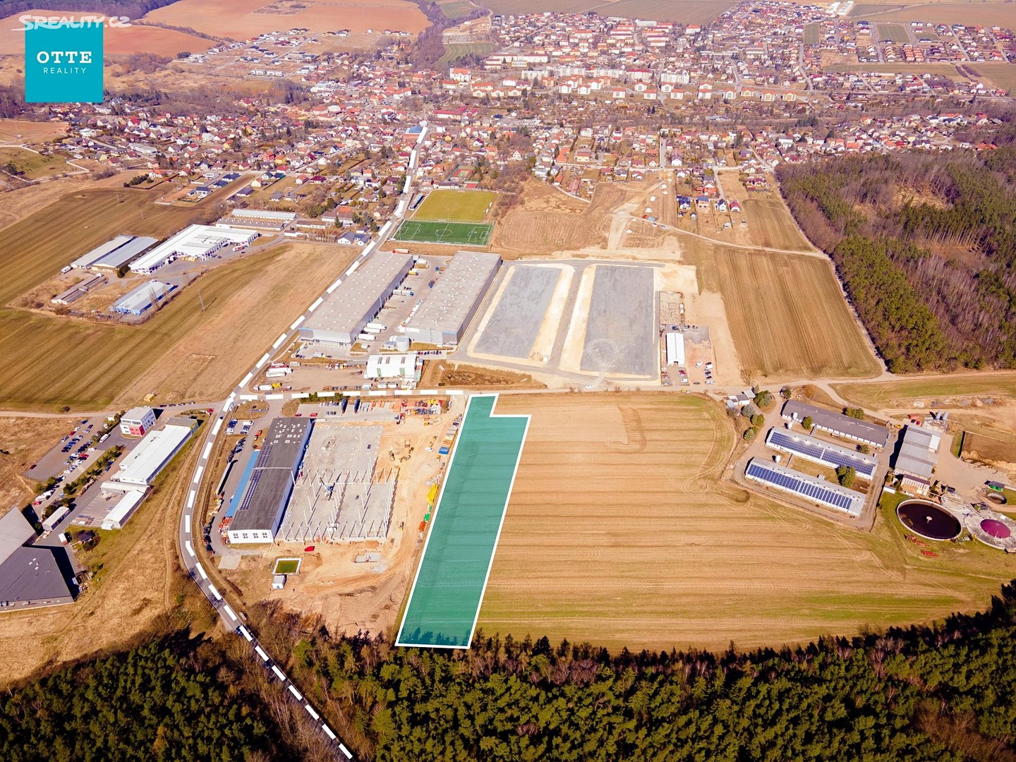 Prodej  komerčního pozemku 8 192 m², Vejprnice, okres Plzeň-sever