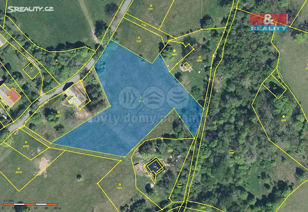 Prodej  pozemku 6 849 m², Rokytnice v Orlických horách - Nebeská Rybná, okres Rychnov nad Kněžnou