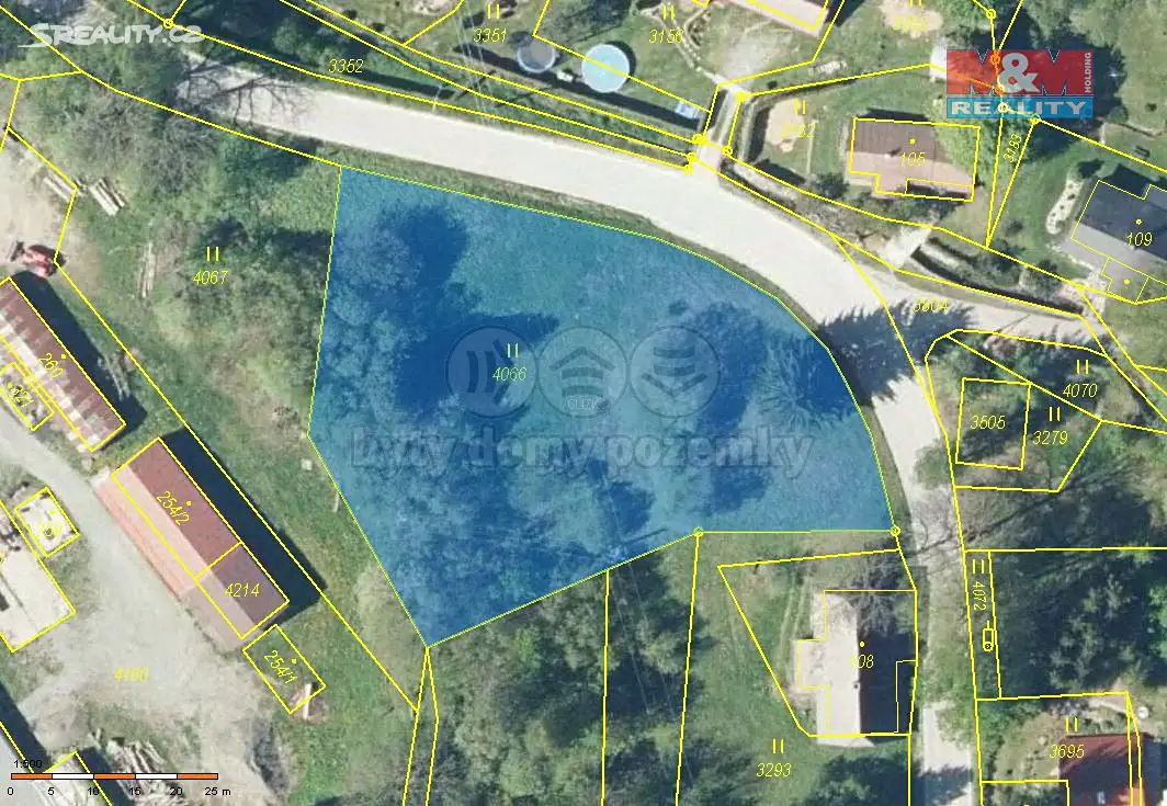 Prodej  pozemku 2 588 m², Sedloňov, okres Rychnov nad Kněžnou