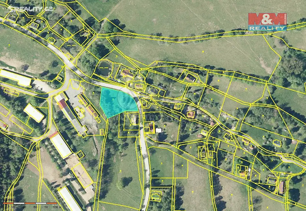 Prodej  pozemku 2 588 m², Sedloňov, okres Rychnov nad Kněžnou