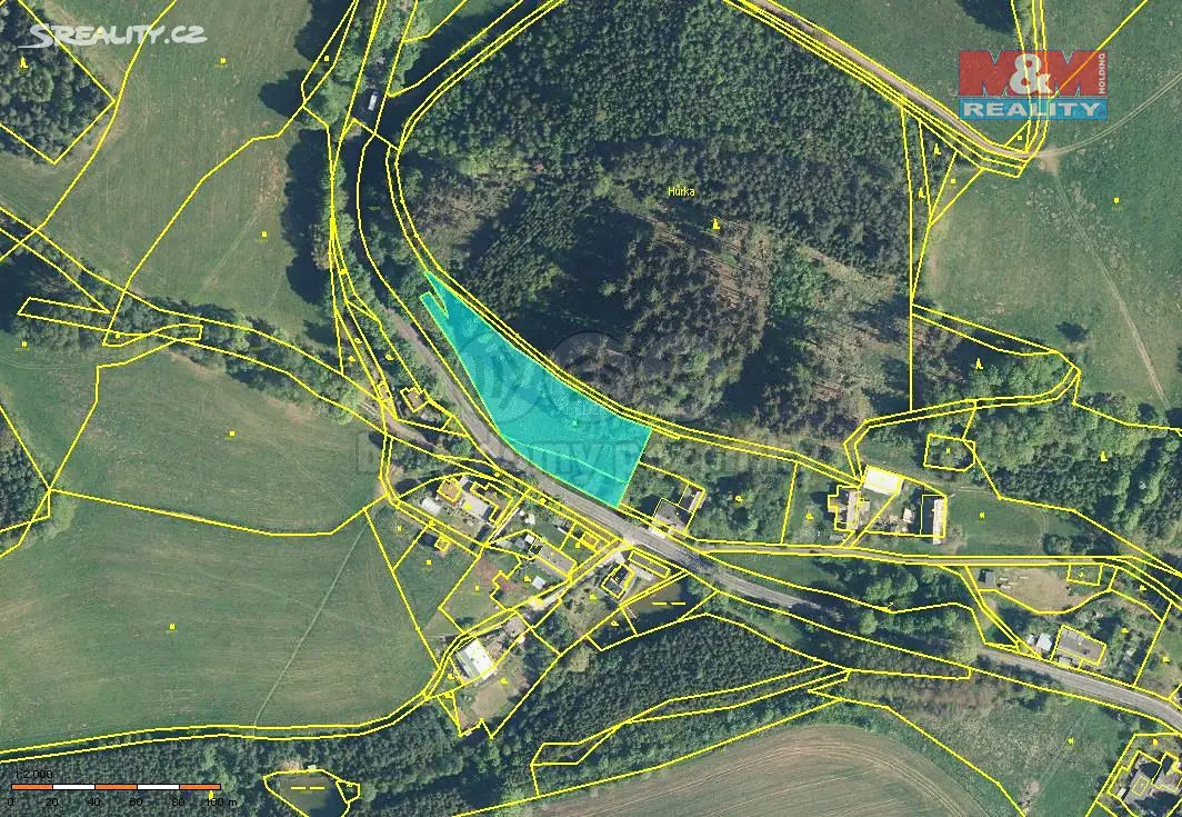 Prodej  pozemku 3 421 m², Trutnov - Starý Rokytník, okres Trutnov