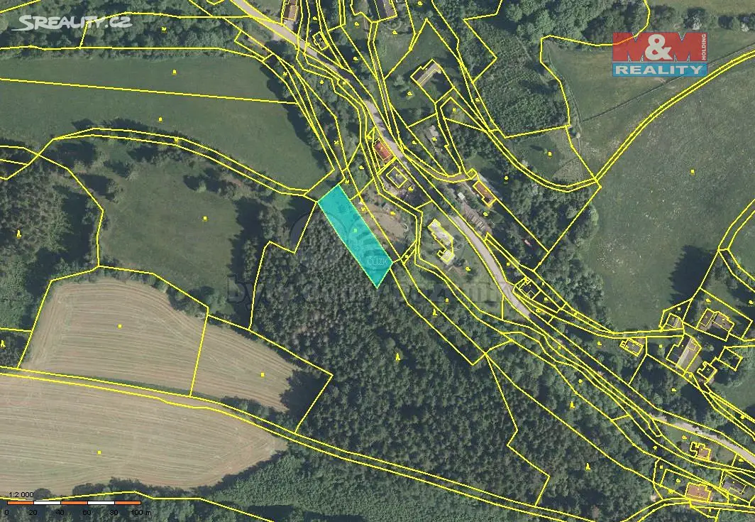 Prodej  pozemku 1 556 m², Vidochov - Stupná, okres Jičín