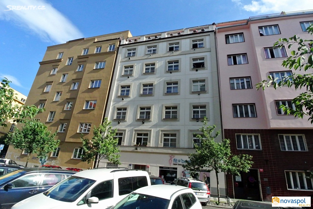 Pronájem bytu 1+kk 25 m², Přemyslovská, Praha 3 - Vinohrady