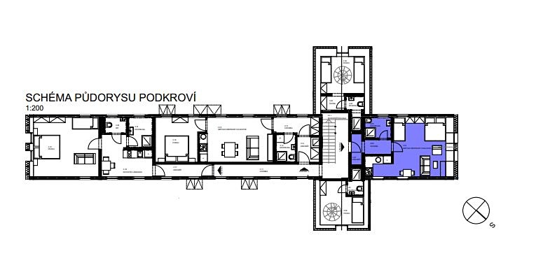 Prodej bytu 1+kk 29 m² (Podkrovní), Josefův Důl, okres Jablonec nad Nisou
