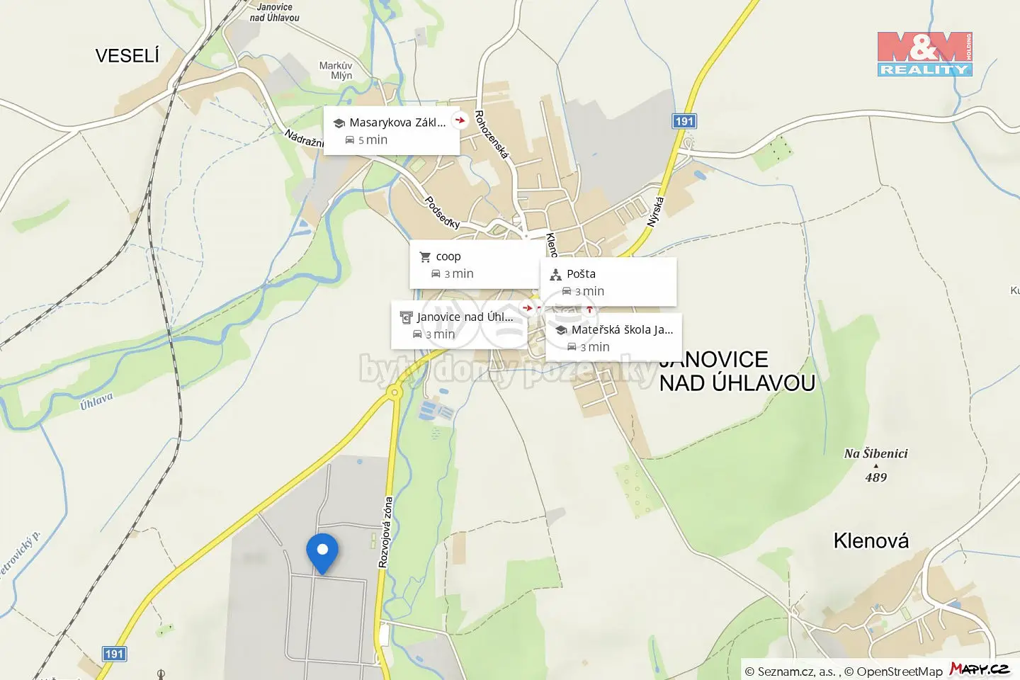 Rozvojová zóna, Janovice nad Úhlavou, okres Klatovy