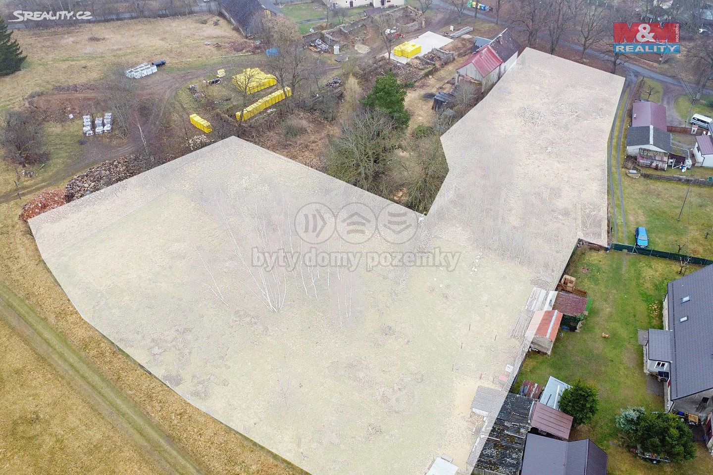 Prodej  stavebního pozemku 4 562 m², Lestkov - Vysoké Jamné, okres Tachov