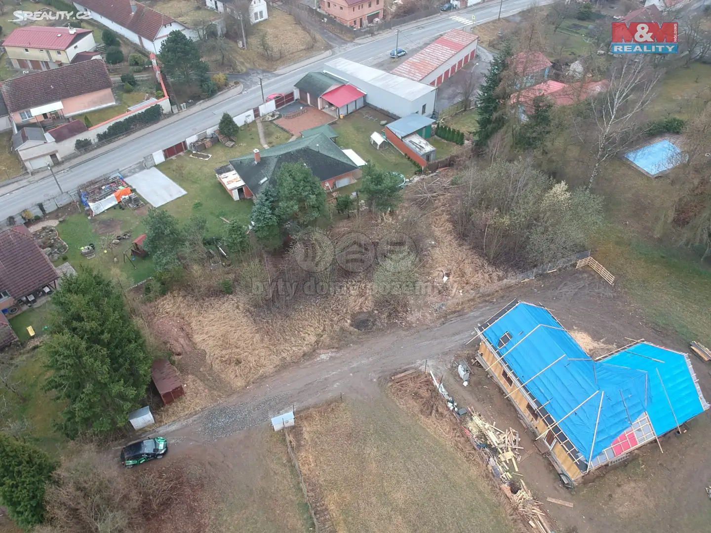 Prodej  stavebního pozemku 1 117 m², Tábor - Čekanice, okres Tábor
