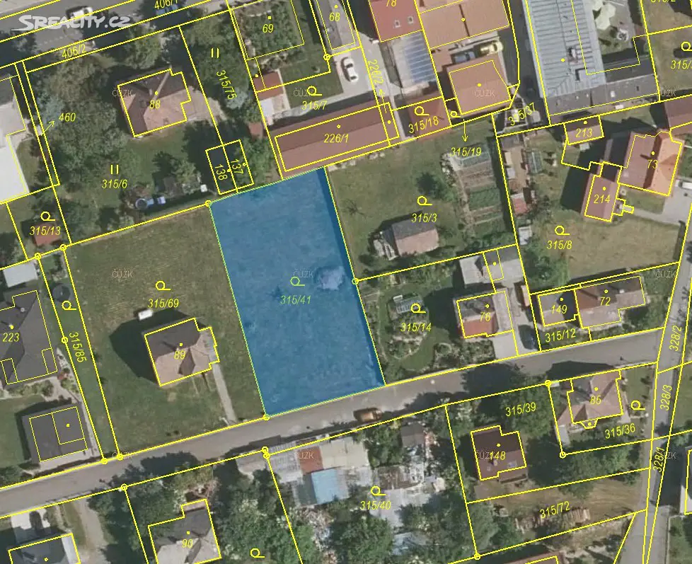 Prodej  stavebního pozemku 955 m², Vacov, okres Prachatice