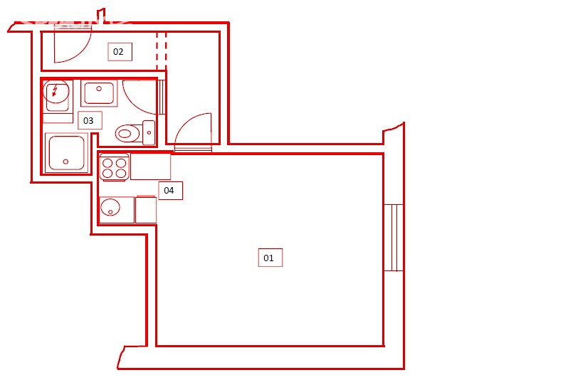 Pronájem bytu 1+kk 35 m², Textilní, Krnov - Pod Cvilínem