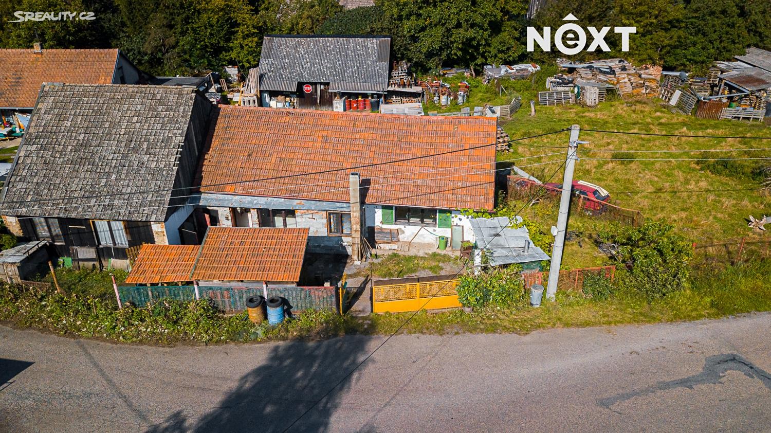 Prodej  rodinného domu 50 m², pozemek 293 m², Řendějov - Starý Samechov, okres Kutná Hora