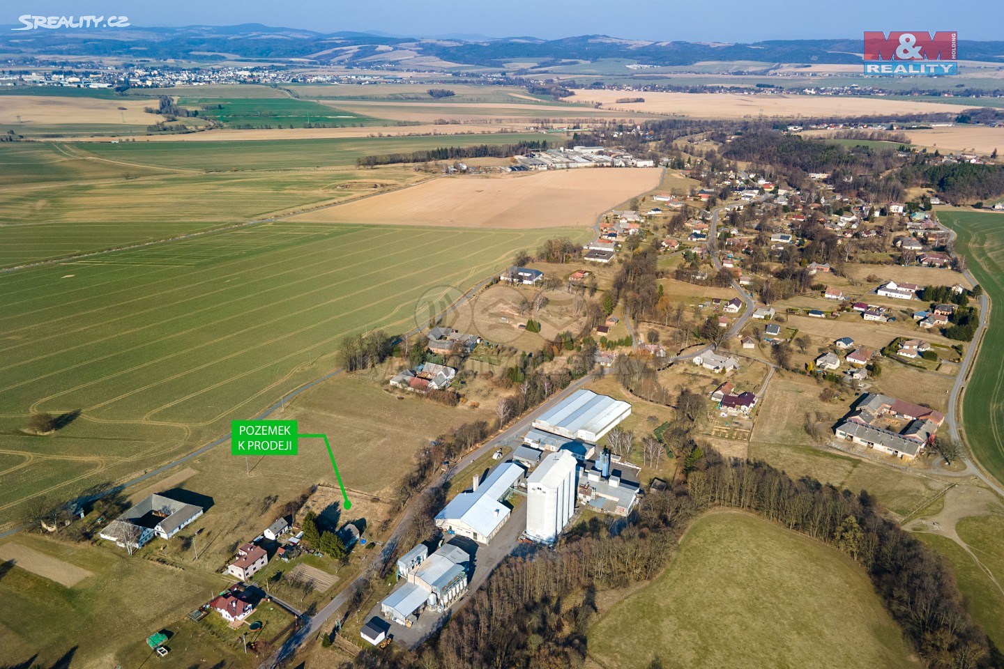 Prodej  stavebního pozemku 1 170 m², Damníkov, okres Ústí nad Orlicí