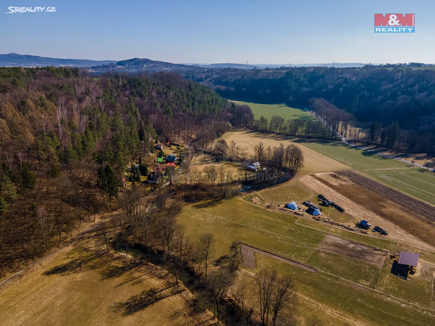 Prodej  pozemku 2 077 m², Chocnějovice, okres Mladá Boleslav