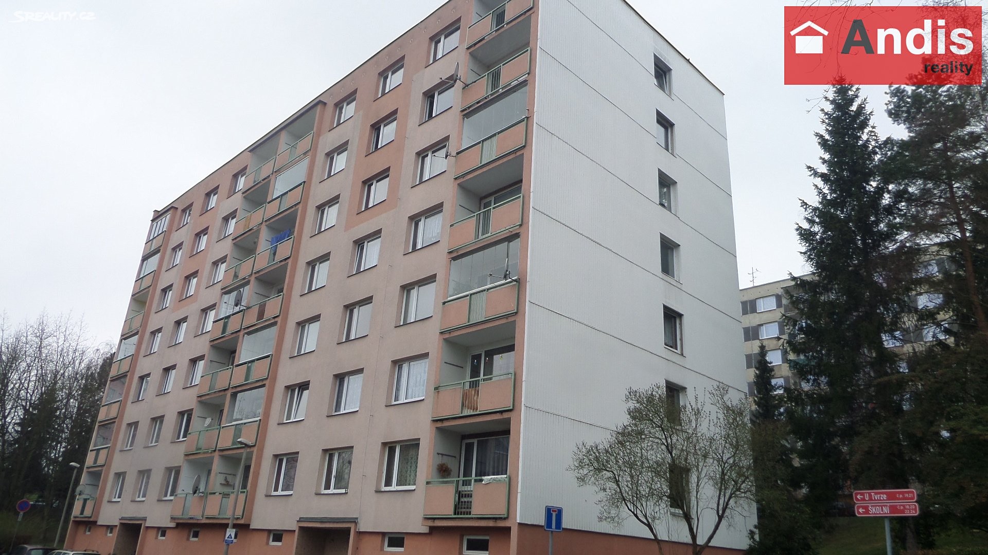 Pronájem bytu 2+1 63 m², U Tvrze, Děčín - Děčín VI-Letná