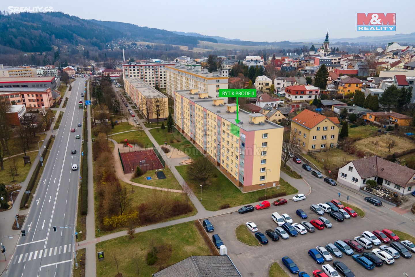 Prodej bytu 1+1 38 m², Jilemnického, Ústí nad Orlicí