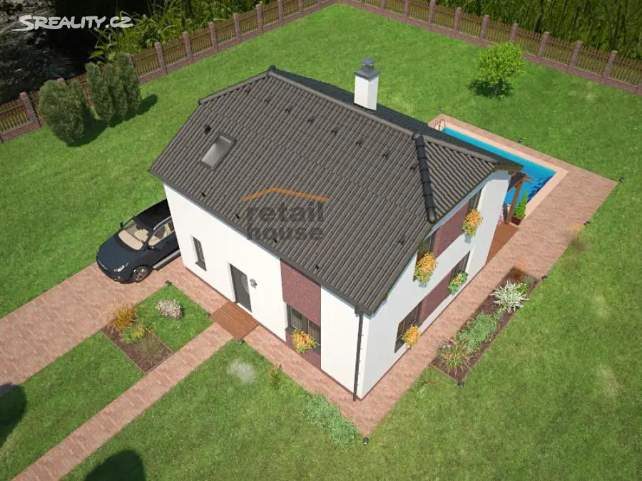 Prodej  projektu na klíč 103 m², pozemek 1 m², Žernov, okres Náchod
