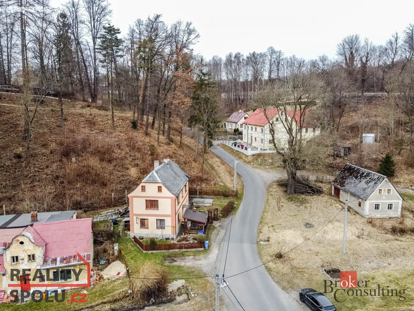Prodej  rodinného domu 176 m², pozemek 134 m², Chotyně - Grabštejn, okres Liberec