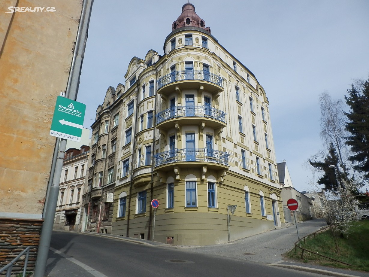 Pronájem bytu 1+kk 26 m², Smetanova, Jablonec nad Nisou
