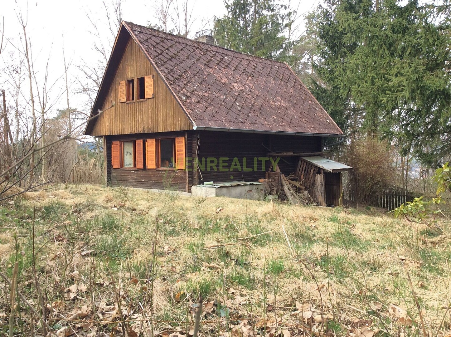 Prodej  chaty 68 m², pozemek 371 m², Chocerady - Vlkovec, okres Benešov