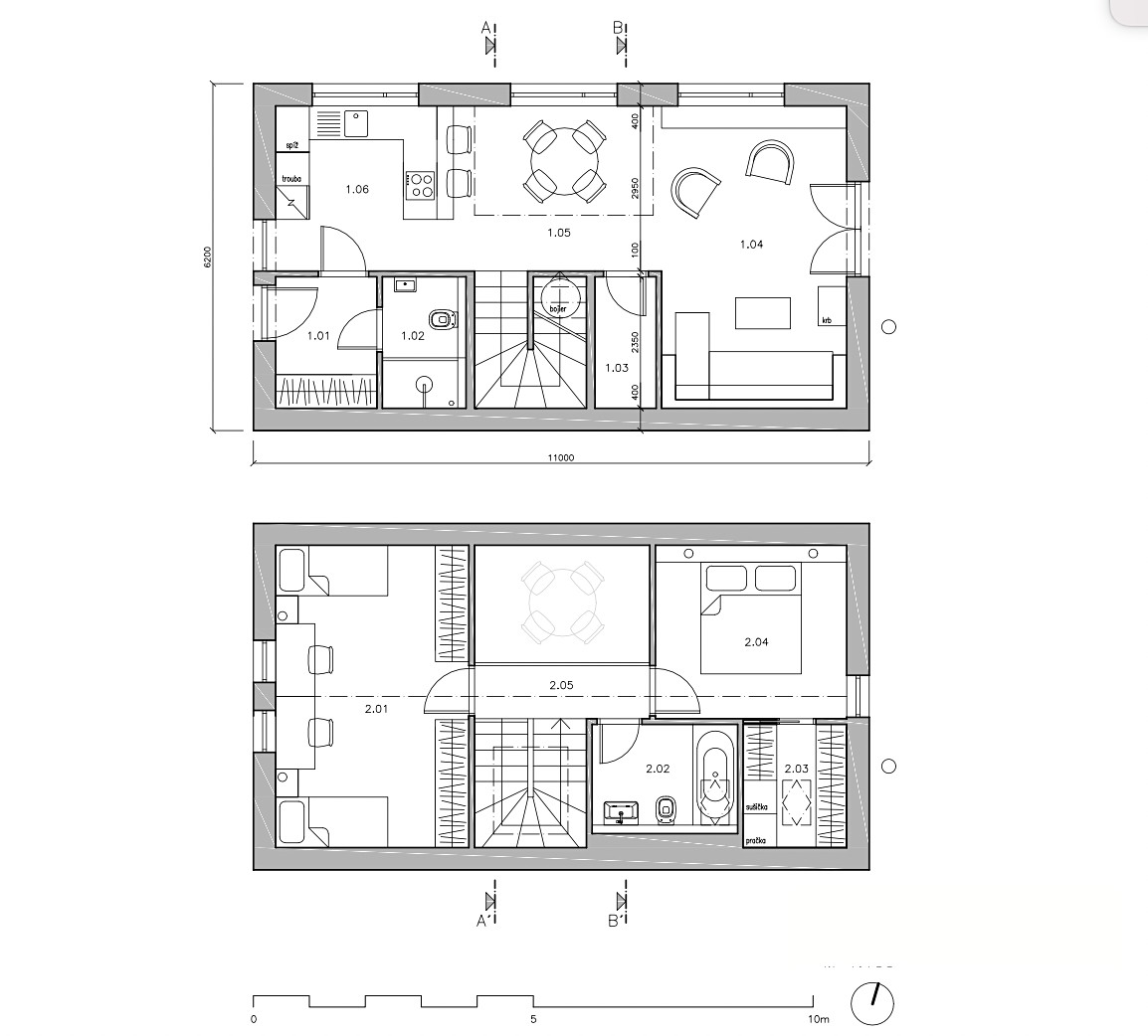 Prodej  rodinného domu 120 m², pozemek 742 m², V Chatách, Roztoky
