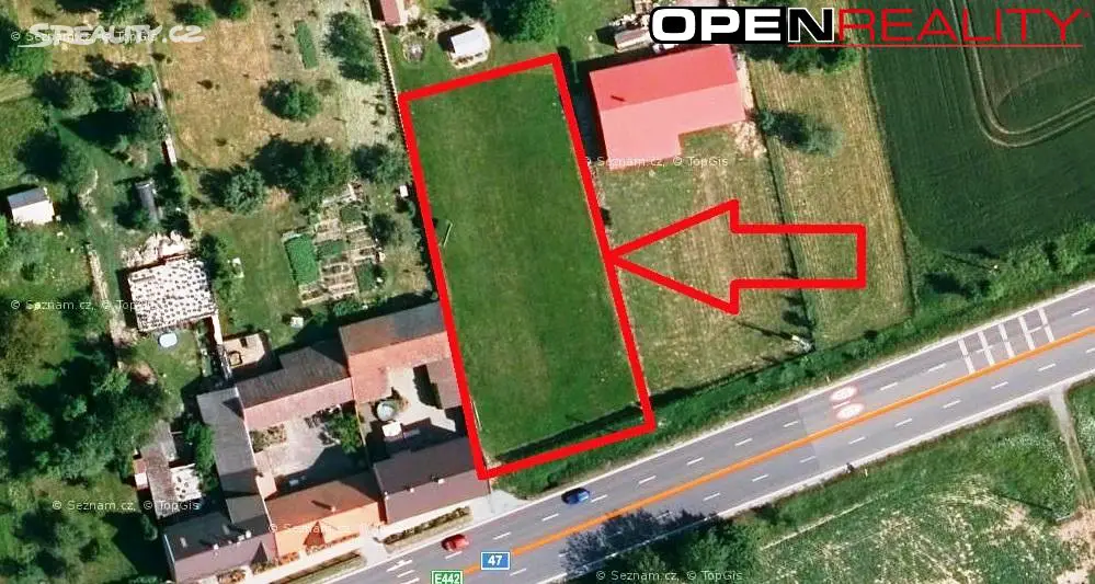 Prodej  stavebního pozemku 2 400 m², Hranice - Hranice VII-Slavíč, okres Přerov