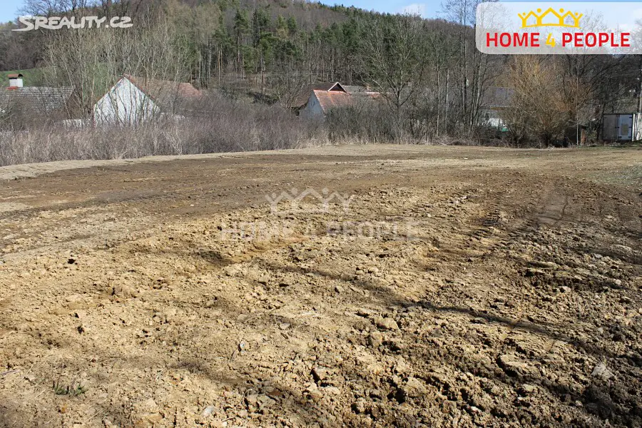Prodej  stavebního pozemku 2 967 m², Olbramovice - Mokřany, okres Benešov