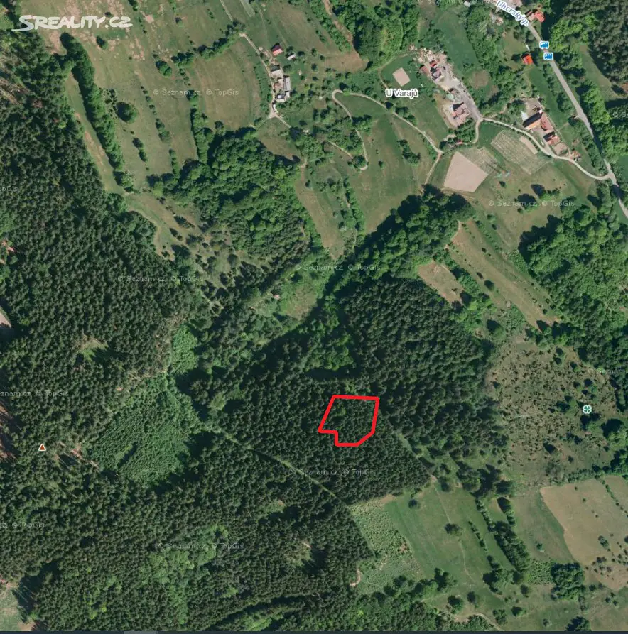 Prodej  lesa 2 180 m², Zděchov, okres Vsetín