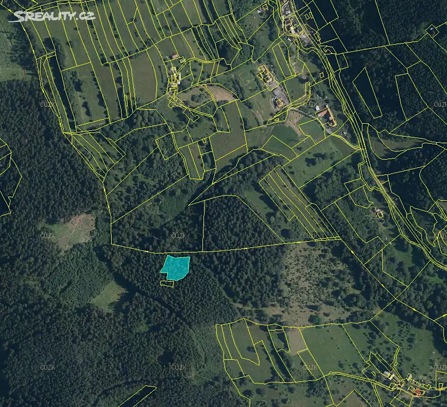 Prodej  lesa 2 180 m², Zděchov, okres Vsetín