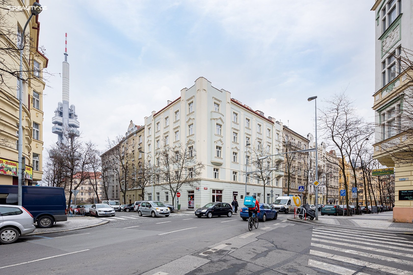 Pronájem bytu 1+kk 27 m², Slavíkova, Praha 3 - Žižkov