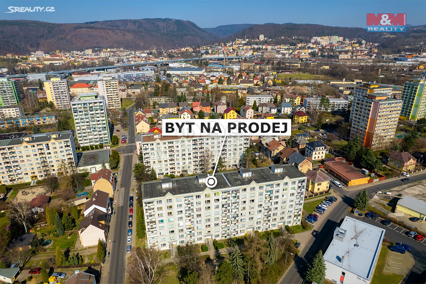 Prodej bytu 2+1 60 m², Oblouková, Děčín - Děčín III-Staré Město