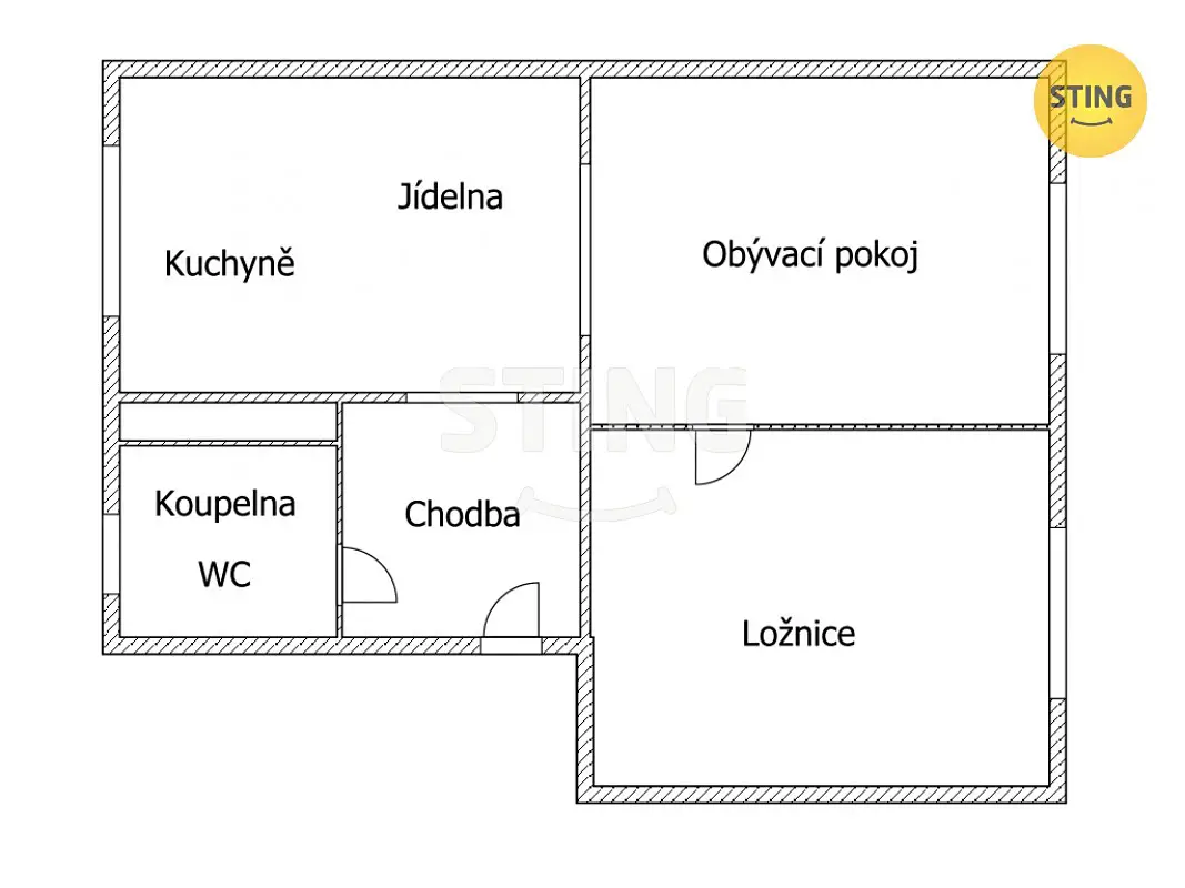 Prodej bytu 2+1 54 m², Krylovova, Ostrava - Zábřeh