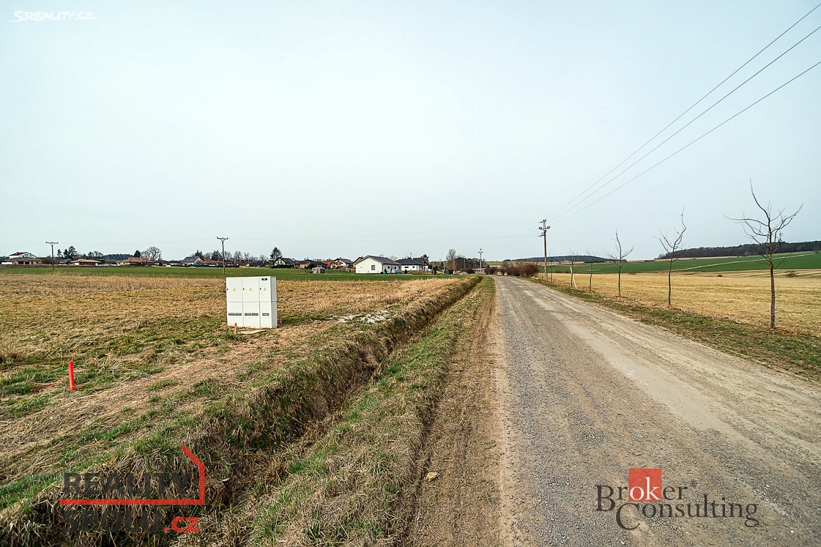 Prodej  stavebního pozemku 2 091 m², Veselá, okres Rokycany