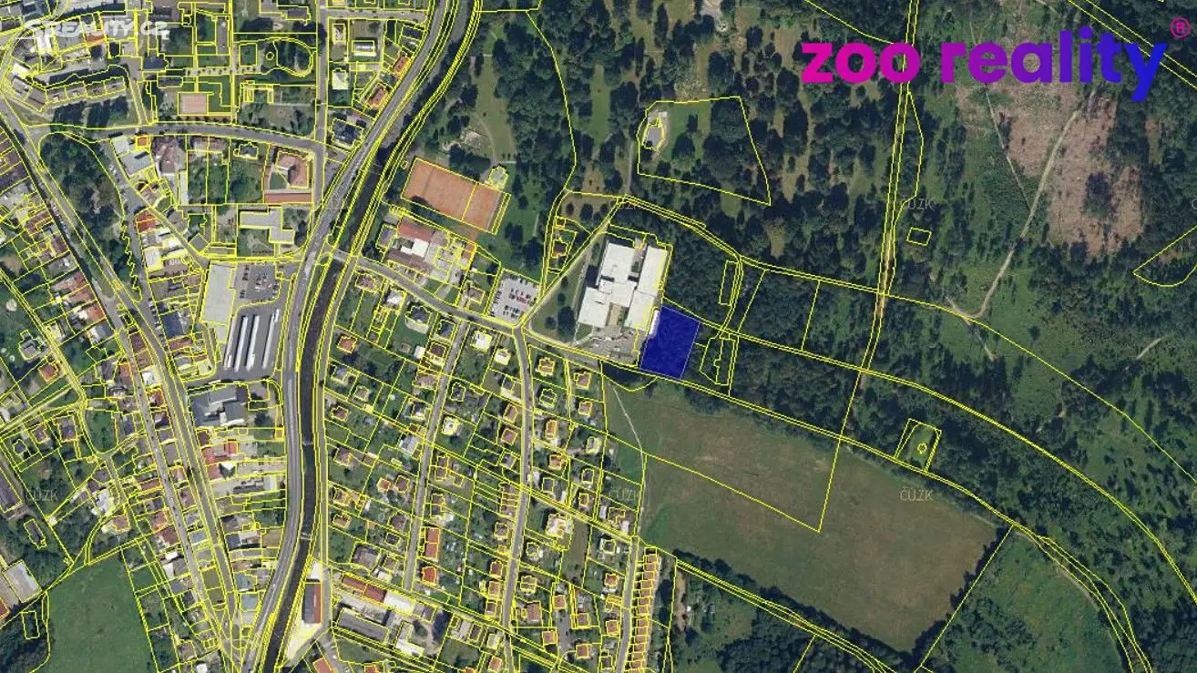 Prodej  komerčního pozemku 2 295 m², Jeseník, okres Jeseník