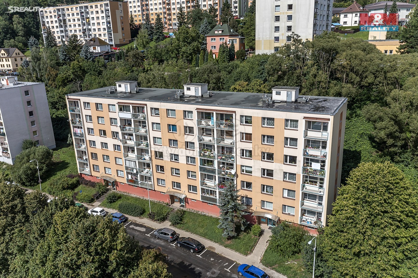 Pronájem bytu 1+1 34 m², Na Pěšině, Děčín - Děčín IX-Bynov
