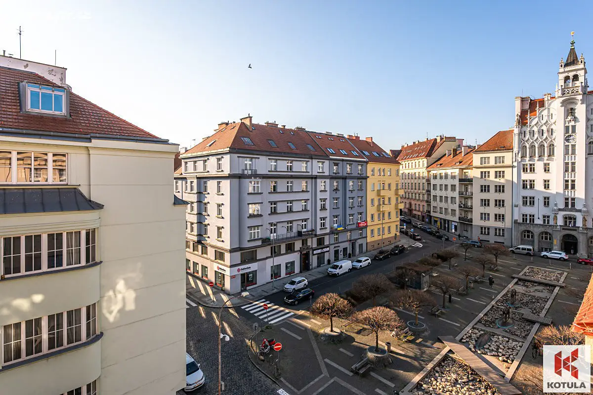 Pronájem bytu 1+kk 36 m², Kafkova, Praha 6 - Dejvice