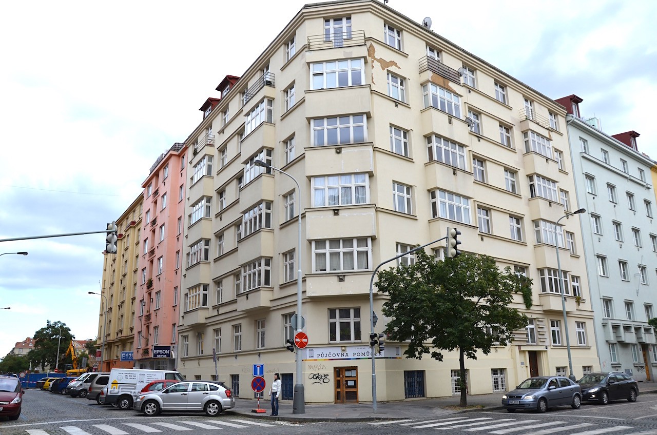 Pronájem bytu 2+kk 53 m², Slezská, Praha 3 - Vinohrady