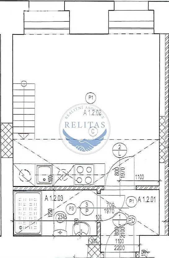 Prodej bytu 1+kk 23 m², Na Maninách, Praha 7 - Holešovice