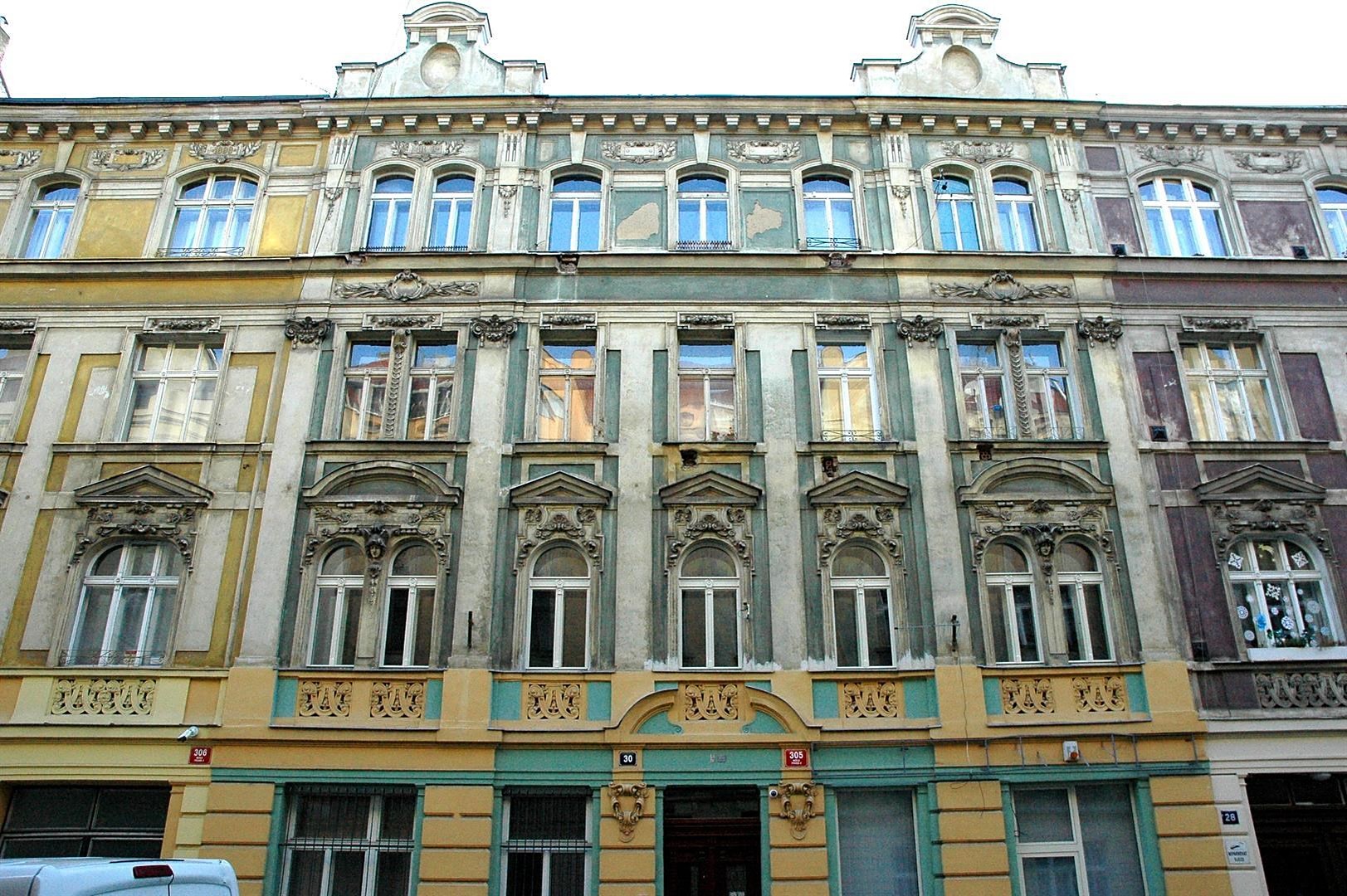 Pronájem bytu 1+1 65 m² (Mezonet), Oldřichova, Praha 2 - Nusle