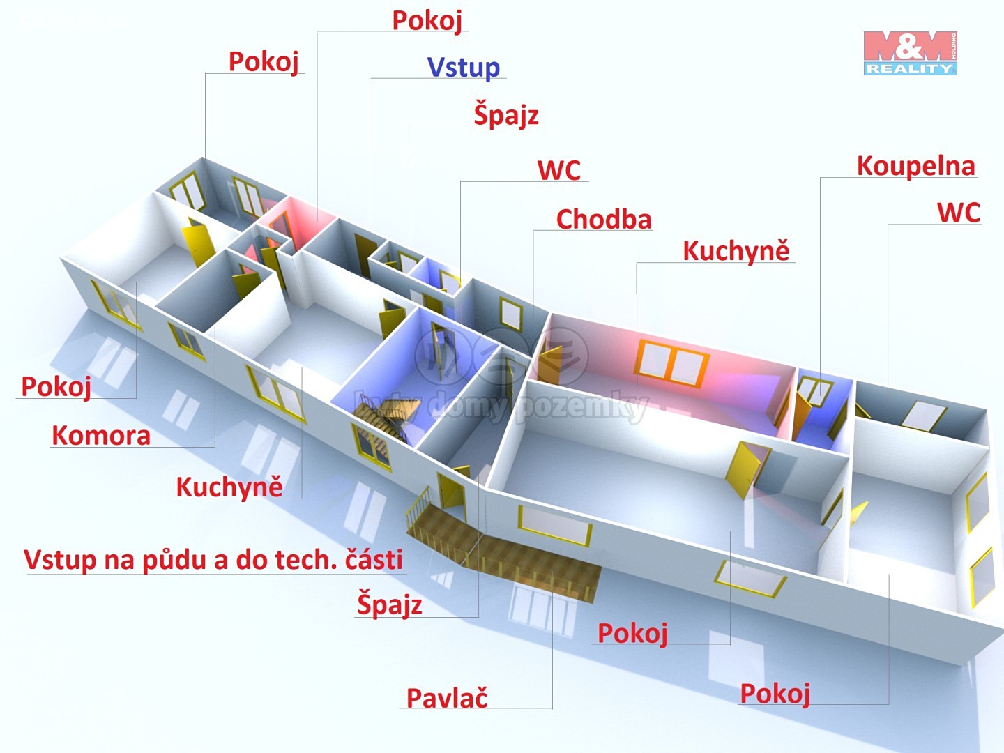 Prodej  chalupy 155 m², pozemek 1 429 m², Hlinsko, okres Chrudim