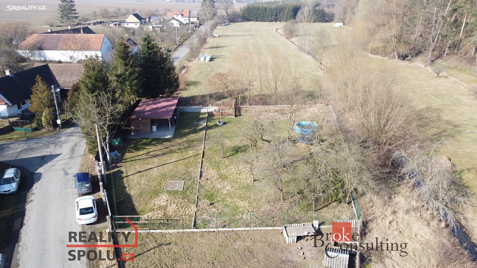 Prodej  stavebního pozemku 1 246 m², Bolkov, okres Plzeň-jih