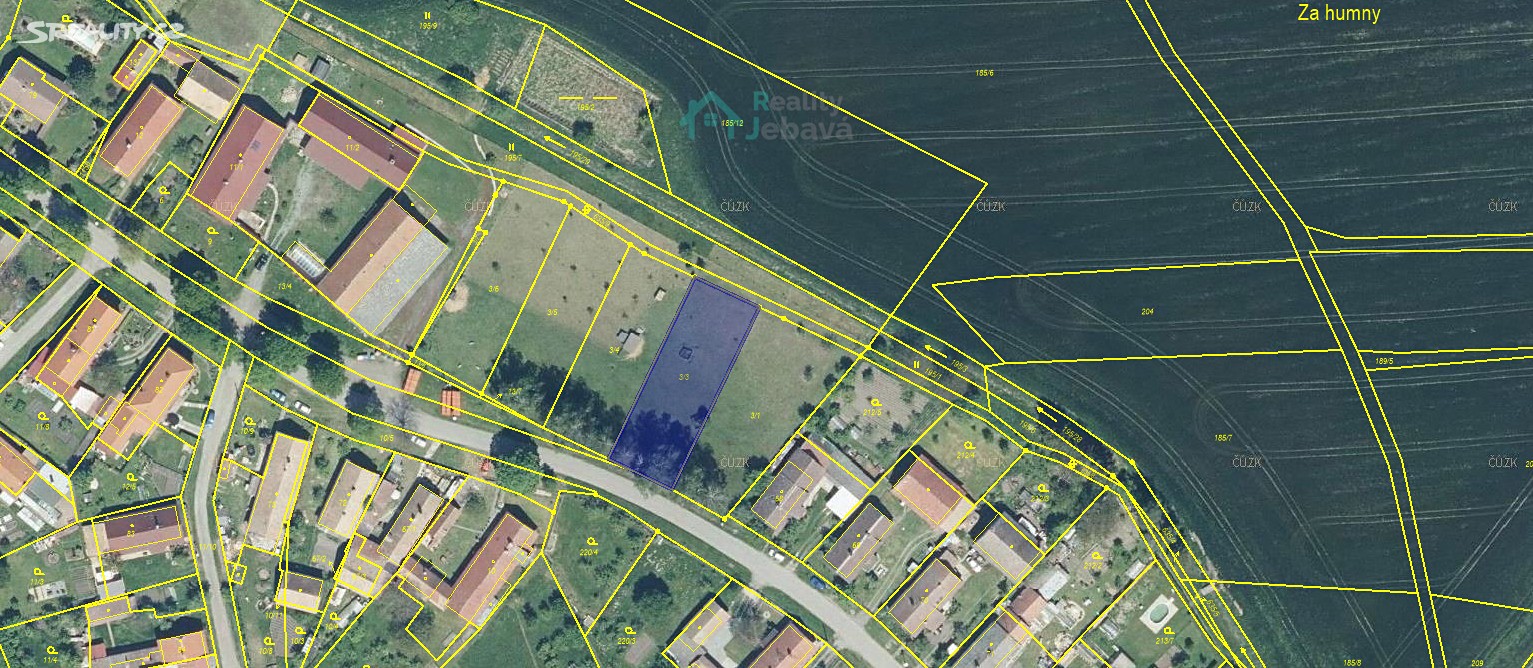 Prodej  stavebního pozemku 1 000 m², Opočno, okres Rychnov nad Kněžnou
