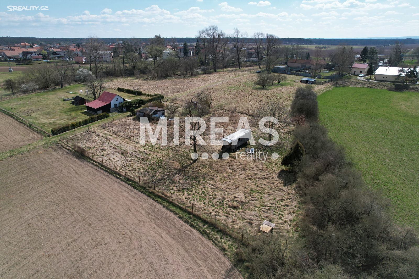 Prodej  zahrady 2 155 m², Skorkov, okres Mladá Boleslav