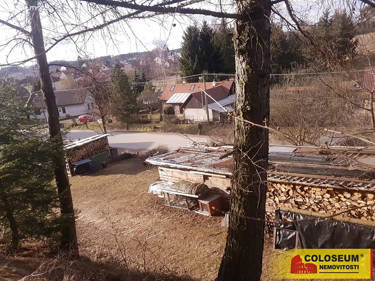 Prodej  stavebního pozemku 602 m², Bory - Horní Bory, okres Žďár nad Sázavou