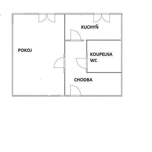 Prodej bytu 1+1 36 m², U Potoka, Vysoké Mýto - Litomyšlské Předměstí