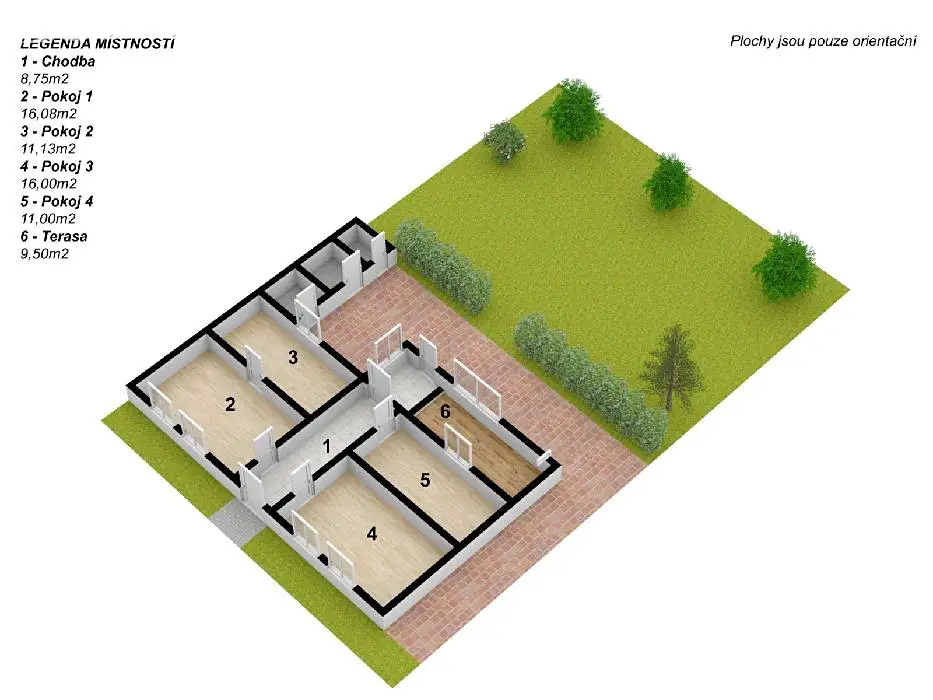 Prodej  rodinného domu 90 m², pozemek 532 m², Předboj, okres Praha-východ