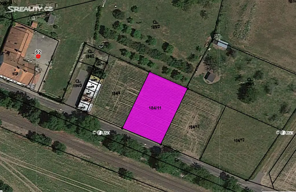 Prodej  stavebního pozemku 759 m², Bílovice-Lutotín - Lutotín, okres Prostějov