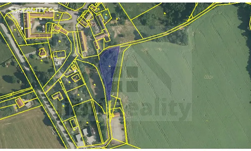 Prodej  stavebního pozemku 1 471 m², Chlumec, okres Český Krumlov