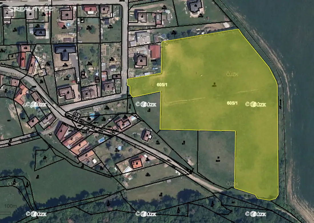 Prodej  pozemku 18 659 m², Otmíče, okres Beroun