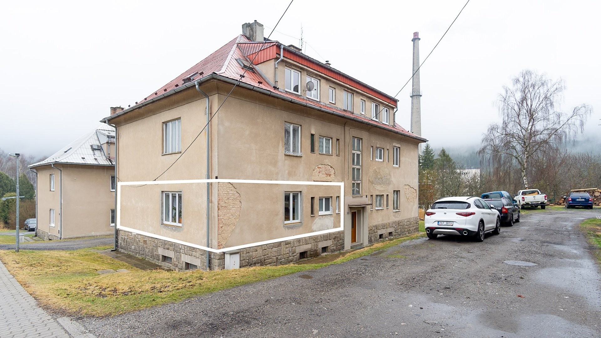 Prodej bytu 4+1 86 m², Loučovice, okres Český Krumlov